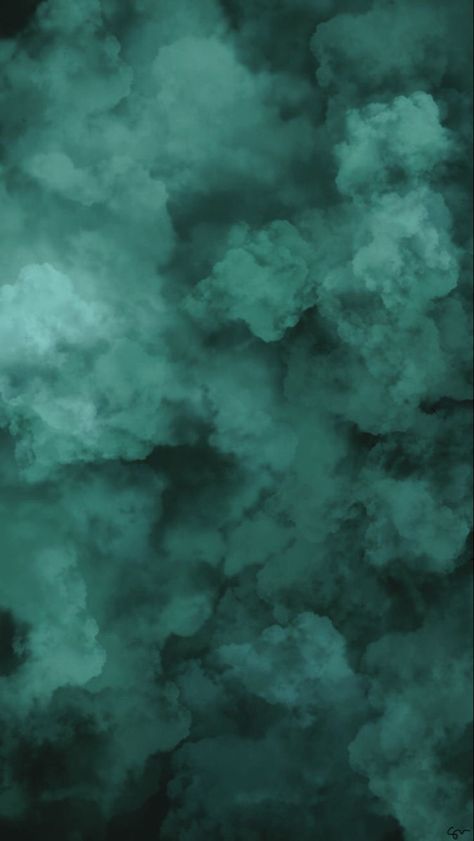 Jade Wallpaper Aesthetic, Jade Green Aesthetic Wallpaper, Jade Aesthetic Wallpaper, Green Clouds Aesthetic, Green Clouds Wallpaper, Green App Covers, Different Green Shades, Jade Background, Iphone Home Screen Aesthetic