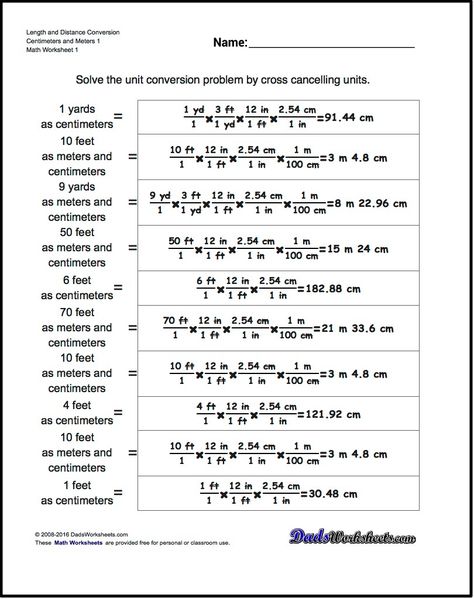 Unit conversion worksheets for converting customary lengths to metric/SI unit lengths with answer key Converting Metric Units, Measurement Word Problems, Converting Units, Chemistry 101, Chemistry Help, Math Facts Addition, Mathematics Art, Text To Text, Dimensional Analysis