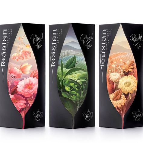 Tea Package, Tea Packaging Design, Tea Design, Package Ideas, Tea Brands, Unique Packaging, Design Department, Box Packaging Design, Graphic Design Packaging