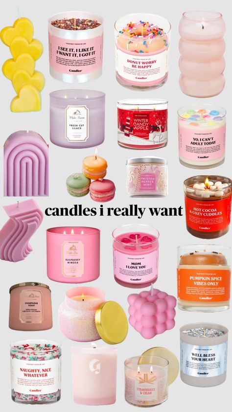 Candier Candles, Preppy Candles, Cute Candles Aesthetic, Scented Candles Aesthetic, Fancy Candles, Cute Candles, Candle Aesthetic, Happy Fun, Unique Candles