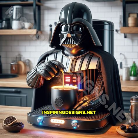 These Star Wars Coffee Makers Bring the Force to Your Morning Brew Star Wars Kitchen, Galactic Heroes, The Loyal, Jedi Master, Star Wars Kids, Galactic Empire, Coffee Makers, Star Wars Baby, Dark Lord