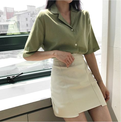 Womens Casual Pants, Korean Aesthetics, Mode Ulzzang, French Girl Chic, Style Goals, Happy Fashion, Vintage Clothes Women, Korean Fashion Dress, Style Japonais