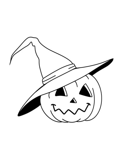 Cute Jack-O-Lantern coloring pages for all ages. Easy to print and simple enough for younger children. Get into the Halloween spirit with these fun pages! 7 pages. Jack O Lantern Coloring Pages, Jackolantern Templates Printable, Cute Halloween Pictures To Draw, Halloween Traceables, Simple Halloween Drawing Ideas, Easy Halloween Coloring Pages, Halloween Drawings Simple, Simple Halloween Drawings, Fun Painting Techniques