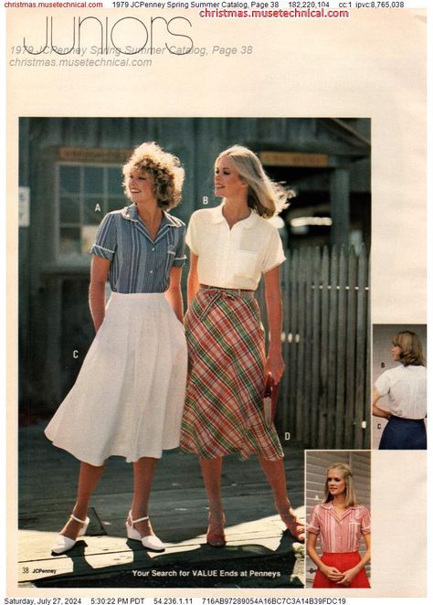 1979 Fashion, 1970s Outfits, 70 Fashion, Preppy Fashion, 60s 70s Fashion, Seventies Fashion, 70’s Fashion, Century Clothing, Clothing Catalog