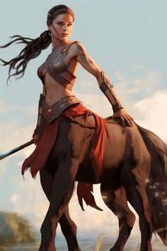 Female Centaur Art, Centaur Female, Centaur Woman, Female Centaur, Funny Airport Signs, Airport Signs, Fantasy Races, Dungeons And Dragons Characters, Mythical Creatures Art