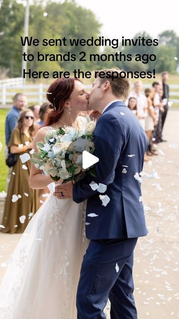 Wedding Planning Resource on Instagram: "PSA: Send your wedding invites to ur fav brands! 🤩 Credit to @kennathedoghandler on TikTok! ✨  #wedding #weddinginspo #weddingideas #weddinginvitations #bridetobe #groomtobe #2023wedding #weddinggift #weddingpresent #weddingplanning" Companies To Send Wedding Invites, Tiktok Wedding, Wedding Content, Wedding Company, Blush Wedding, Wedding Invites, Wedding Tips, Wedding Inspo, Wedding Planning