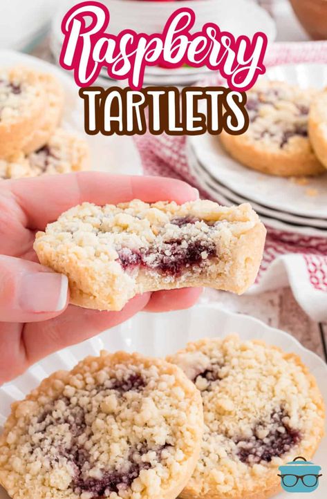 Raspberry Tartlets - The Country Cook Raspberry Tartlets, Tartlets Recipe, Brownie Cups, Jam Tarts, Raspberry Tarts, Tart Dessert, Raspberry Recipes, Country Cook, The Country Cook