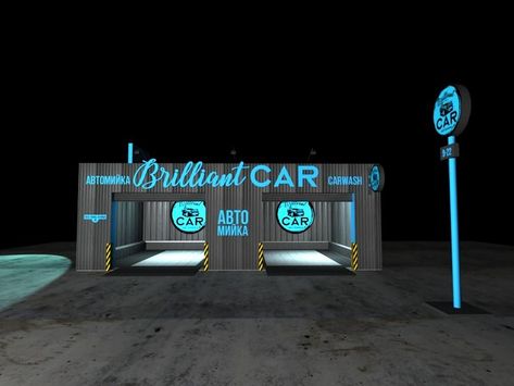 Brilliant Carwash | Construção, Jatos Modern Carwash Design, Car Detail Shop, Car Wash Systems, Dr Car, Range Rover Black, Car Wash Business, Mobile Car Wash, Business Car, Diy Home Bar