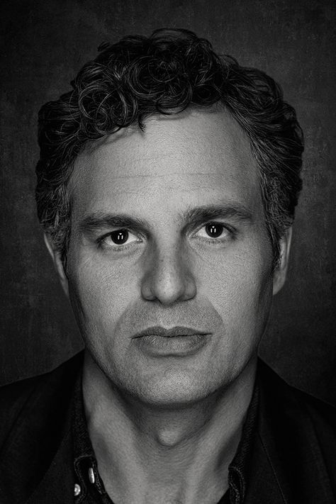 Pen Portrait, Composite Images, Celebrity Portraits Drawing, History Project, Black And White Face, Face Drawing Reference, Celebrity Drawings, Mark Ruffalo, Actor Picture