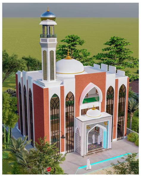 #Mosque #Architectural_Design #Floor_Plan #brochure_design #CAD_Drawing #3D_views #Site_supervision #triplex_building #EDS #Beautiful_buildings #structural_design #elevate_design_studio #site_visits #all_building_design #sketchup_3D_model #3D_Design #elevation #Building_design #3D_model #architectural_visualization Mosque Plan Architecture, Mosque Floor Plan, Elevate Design, Mosque Design Islamic Architecture, Design Elevation, Dining Room Design Luxury, 3 Storey House Design, Mosque Design, Little House Plans