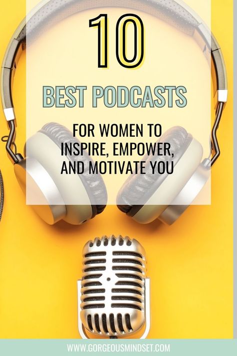 Looking for the perfect podcast to boost your mood and fuel your ambitions? Check out this list of the best podcasts for women that cover empowerment, self-growth, career advice, and more. Whether you’re seeking inspiration or just great company during your daily routine, these shows are a must-listen! 🌟 #PodcastsForWomen #SelfGrowth #Empowerment #Inspiration #Motivation #WomenSupportingWomen #PersonalDevelopment #CareerGoals #BestPodcasts Inspirational Podcasts For Women, Morning Podcasts For Women, Best Podcasts For Self Improvement, Best Podcasts For Women, Inspirational Podcasts, Motivational Podcasts, Top Podcasts, Podcasts For Women, Best Podcasts