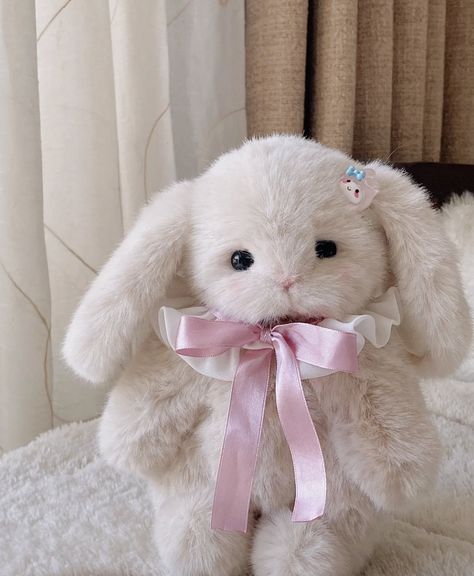 ʚ kimi ɞ on Twitter: "bunny plushie https://t.co/zSJWgCSXOJ" / Twitter Jelly Wallpaper, Coquette Pink, Aesthetic Coquette, Kawaii Plushies, Pink Vibes, Bunny Plush, Cute Stuffed Animals, All Things Cute, Bad Bunny