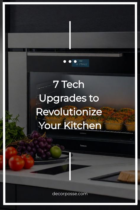 Discover the latest kitchen tech upgrades that will transform your cooking experience. From smart ovens to voice-activated appliances, these gadgets will revolutionize the way you prepare meals. Plus, get a sneak peek at 10 innovative kitchen cabinetry trends that are transforming homes in 2023. Appliances On One Wall In Kitchen, Kitchen Technology Ideas, Smart Kitchen Appliances, Kitchen Appliances Ideas, Kitchen Appliance Trends, Smart Kitchen Technology, Smart Kitchen Ideas, Smart Home Ideas, High Tech Kitchen