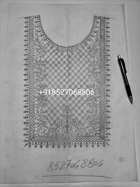 New design for neck Embroidery Khaka Designs, Khakha Designs Embroidery Patterns, Khaka Designs Embroidery, Khakha Designs, Embroidery Khaka, Khaka Designs, Emb Designs, Birds Embroidery Designs, Fabric Embellishment