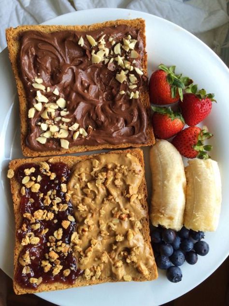 Mydailyfitspiration: instagram: @iam_evelina Chocolate Cashew Butter, Happy Breakfast, Chocolate Cashew, Honey Nut, Cashew Butter, Think Food, Food Goals, Raspberry Jam, Iftar