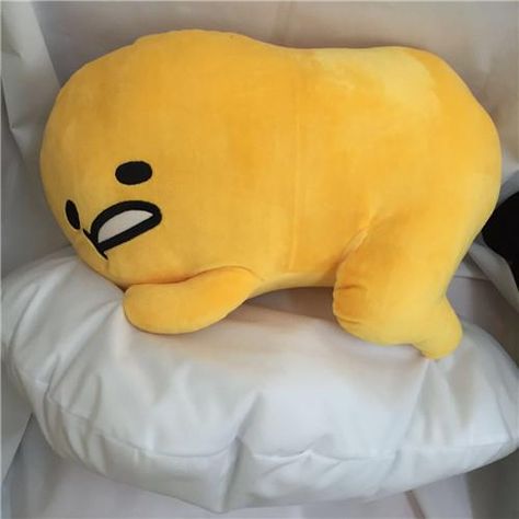 ─ s u q a p l u m Gudetama Plush, Japanese Travel, Fav Characters, Cute Toys, Backrest Pillow, Japanese Anime, Plush Dolls, A P, Travel Pillow