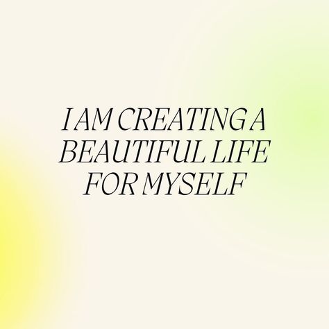 I Will Make A Beautiful Life For Myself, Create Your Life, A Beautiful Life, Manifestation Journal, 2025 Vision, Affirmation Cards, Lost Love, Beautiful Life, Guide Book