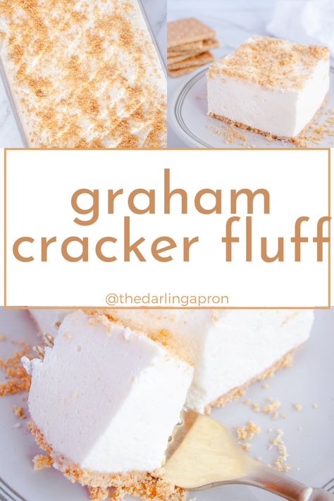 Graham Cracker Fluff Amish, Graham Cracker Crumb Recipes, Graham Cracker Pudding Dessert, Graham Cracker Fluff, Graham Cracker Dessert Recipes, Graham Cracker Cream Pie, Intricate Recipes, Graham Cracker Pudding, Grahm Cracker Crust