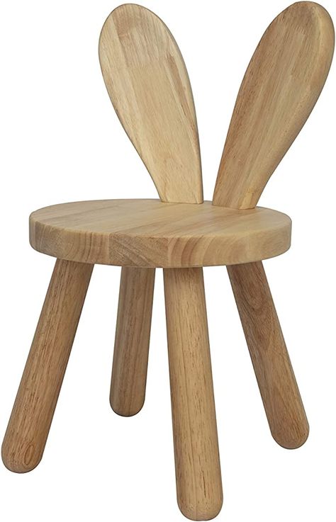 Preschool Bedroom, Nursery Preschool, Playroom Nursery, Kids Desk Chair, Toddler Chair, Solid Wood Chairs, Kids Stool, Rubber Tree, Solid Wood Table