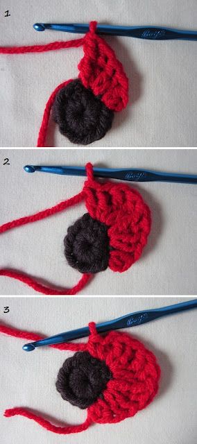 Crochet Remembrance Poppy, Knitted Poppy Free Pattern, Crochet Poppy Free Pattern, Crochet Poppy Pattern, Poppy Tutorial, Knitted Poppies, Magic Circle Crochet, Poppy Craft, Poppy Pins