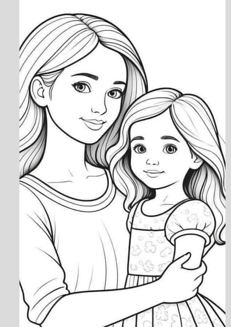 Pencil Drawing Images, Family Coloring Pages, Disney Princess Coloring Pages, Rainbow Canvas, Easy Love Drawings, Family Coloring, Coloring Pages For Boys, Princess Coloring, Easy Coloring Pages