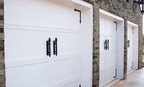 Garage Door Magnets Modern, Garage Door Handles Hardware, Modern Garage Door Hardware, Faux Garage Door Hardware, Garage Door Hardware Ideas, Garage Door Magnetic Accents, Garage Door Accents, Magnetic Garage Door Hardware, Garage Door Decorative Hardware