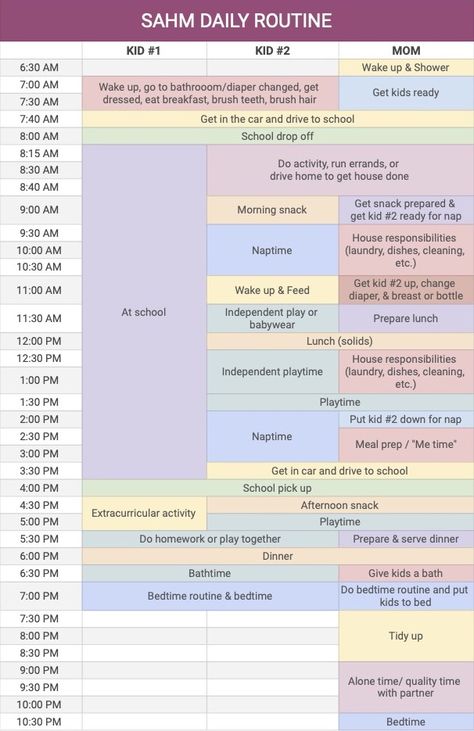 Sahm Planner Ideas, Sahm Schedule Daily Routines 2 Under 2, Mom Life Organization, Schedule For Working Mom Daily Routines, Morning Routines For Moms, Sahm Daily Schedule, Daily Schedule For Stay At Home Moms, Working From Home Mom Schedule, Daily Routine Schedule For Moms