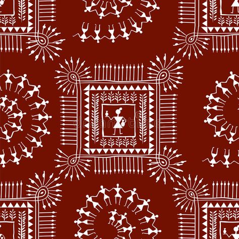 Indian Wall Painting, Worli Painting, Warli Painting, Handmade Paper Art, Garden Wall Designs, Gallery Wall Nursery, Paisley Art, Poster Drawing, Indian Folk Art