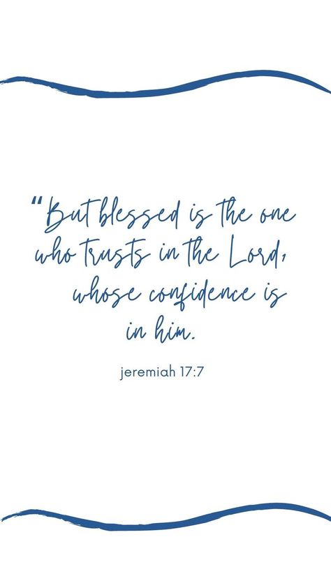 bible verse wallpaper; jeremiah 17:7 Plain White Wallpaper, Joshua Bible, Jeremiah 17 7, Dark Jean, Verse Wallpaper, Hidden Words, Verses Wallpaper, Inspirational Bible Quotes, Faith Prayer