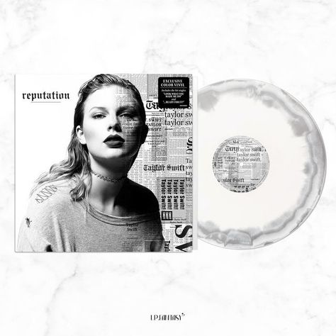 Taylor Swift Vinyl Reputation, Reputation Vinyl, Vinyl Mockup, Taylor Vinyl, Taylor Swift Vinyl, Vinyl Record Album Covers, Reputation Taylor Swift, Album Designs, Wish Board