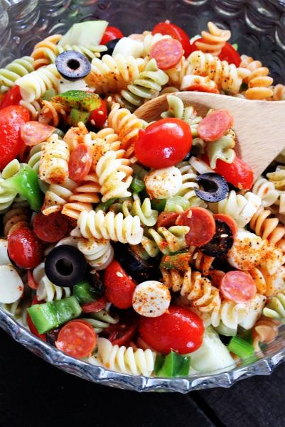 Pasta Food Recipes, Vegetable Pasta Salads, Pasta Food, Healthy Recipes Easy Snacks, Pasta Salad Italian, Pot Luck, Healthy Snacks Easy, Pasta Salad Recipes, Vegetable Salad