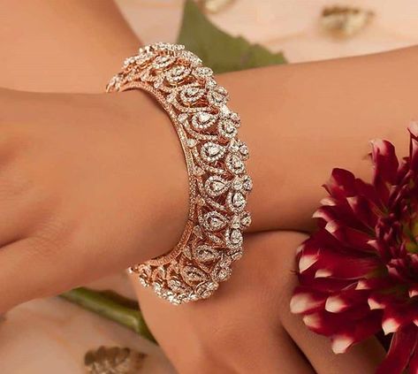 Diamond kada bangles