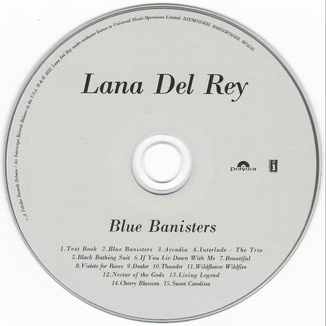 Lana Del Rey Vinyl Png, Lana Del Rey White Background, Alice Longbottom Ii, Lana Del Rey Cd, Iphone Decor, Lanadelrey Aesthetic, Blue Banisters, Posters Bedroom, Lana Del Rey Vinyl