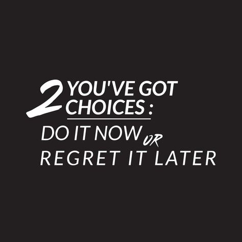 Motivational quote on black background - do it now or regret it later Study Now Or Regret Later Wallpaper, Do It Now, Latest Wallpapers, Motivational Quote, Black Background, Black Backgrounds, Me Quotes, Do It, Motivational Quotes