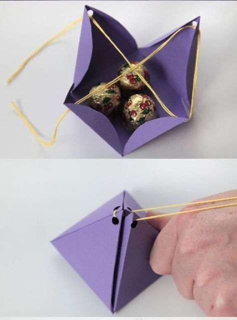 Diy Gift Box Template, Diy Packaging, Origami Gift Box, Origami Gifts, Gift Wrapping Techniques, Gifts Wrapping Diy, Gift Box Template, Origami Box, Diy Gift Box