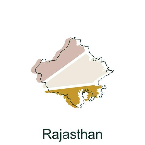 Map of Rajasthan colorful illustration design, element graphic illustration template Rajasthan Logo, Rajasthan Map, Illustration Template, Colorful Illustration, Highlight Icons, Illustrated Map, Cityscape Photos, Logo Banners, Map Vector