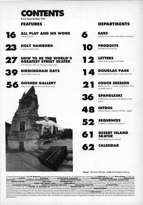 Research into Editorial & Contents page design – Holly Wise’s Research Document for Publications Table Of Contents Magazine Layout, Table Of Contents Design Magazine, Table Of Content Magazine, Magazine Table Of Contents Design, Contents Page Layout, Magazine Content Page, Table Of Contents Design Layout, Magazine Name Ideas, Table Of Contents Magazine