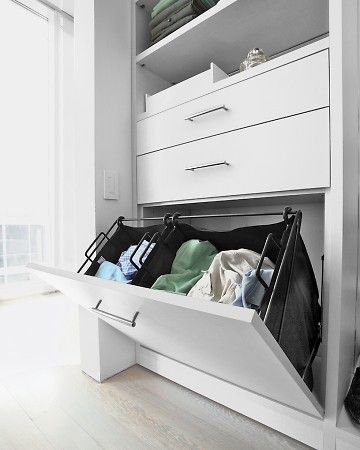 Must have this in my dream home/closet: Laundry/Dry-Cleaning Sorter Laundry Closet Makeover, Hidden Laundry, Walking Closet, Apartment Bedroom Decor, Laundry Closet, Dream Closets, Closet Makeover, Room Closet, Master Closet