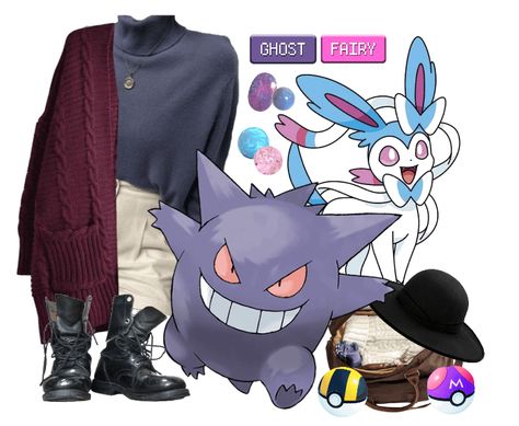 Pokemon Trainer Outfit Ideas, Pokemon Inspired Outfits, Pokemon Outfits, Pokemon Trainer Outfits, Master Ball, Pokemon Clothes, Ghost Type, Cool Fits, Pokemon Trainer