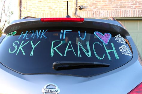 Sky ranch Car Decorating, Sky Ranch, Church Camp, Car Camping, Car Decor, Teacher Gift, Teacher Gifts, Camping