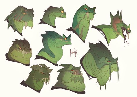 Dragon Faces, Nicholas Kole, Alien Character, Film Design, Monster Design, Creature Concept Art, Mystical Creatures, Monster Art, Creature Concept