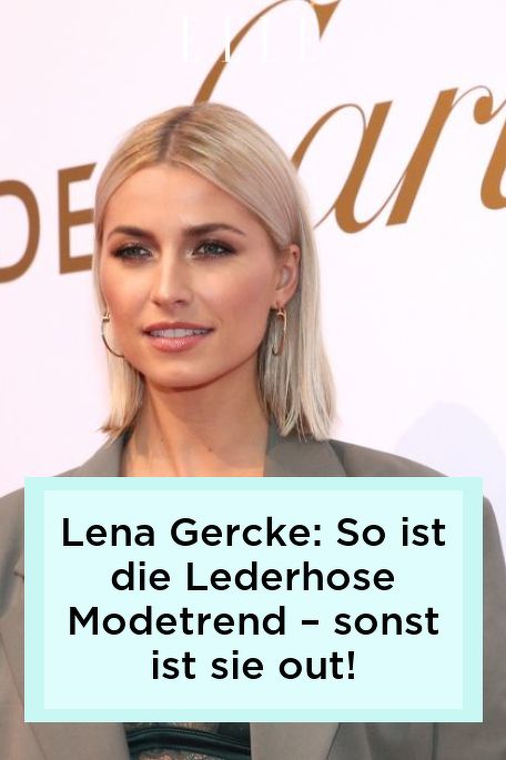 So und nicht anders trägt man die Lederhose laut Lena Gercke als Modetrend – sonst ist sie im Frühling 2021 out! #lederhose #modetrends #mode Frühling Outfits, Lederhosen Outfit, Styling Tricks, Cooler Look, Outfit Trends, Fashion Tips, Quick Saves