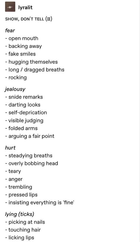 Character Tells For Lying, Acadimea Aesthetic, How To Show Emotions In Writing, Paper Quotes Writing Aesthetic, Different Types Of Smiles Writing, Physical Characteristics For Characters, Wattpad Writing Aesthetic, How To Describe Lips, How To Continue A Story