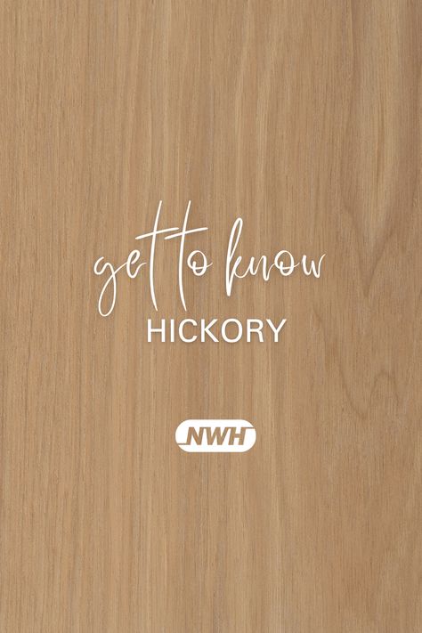 Get to know Hickory.🌳

Renowned for its exceptional hardness and impact resistance, Hickory is suited for high-traffic flooring and heavy-duty applications. Its natural color variation, from creamy whites to deep browns, allows for a striking visual contrast, making it ideal for statement pieces that require both resilience and beauty.

Learn more about Hickory: https://bit.ly/3VF8Jut

#DesignInspiration #Hickory #NaturalBeauty #Woodworking #WoodFacts #WoodSpecies Hickory Floor Stain Colors, Rustic Hickory Cabinets, Hickory Floors, Floor Stain Colors, Hickory Cabinets, Hickory Flooring, Art Of Nature, Hardwood Decking, Floor Stain