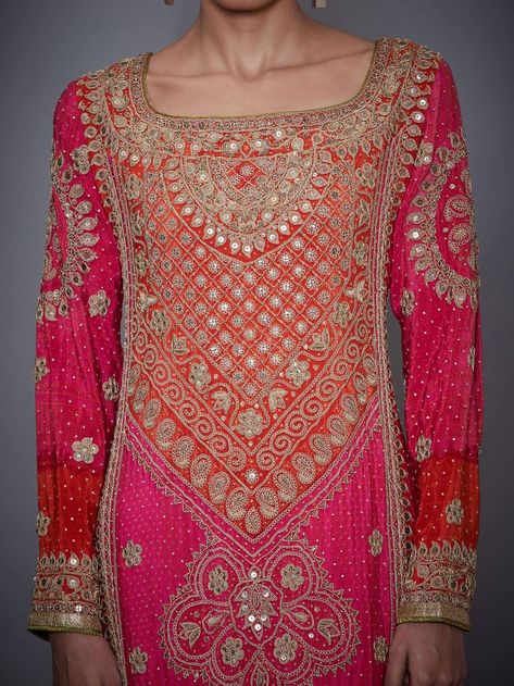 Marori Work, Meena Jewellery, Outfit For Wedding, Kurti With Dupatta, Silk Crepe Fabric, Dori Embroidery, Egypt Jewelry, Zardosi Embroidery, Embroidery Fashion Detail