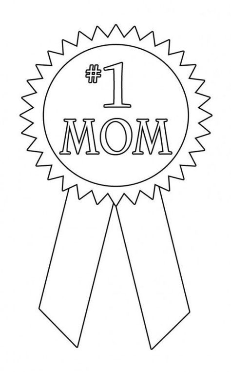 Happy Mother's Day Clip Art Images & Craft Ideas Mothers Day Coloring Sheets, Mom Coloring Pages, Mothers Day Drawings, Free Printable Birthday Cards, Mothers Day Coloring Pages, Fathers Day Coloring Page, Mother's Day Printables, Mother's Day Craft, Happy Birthday Dad