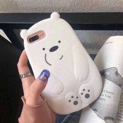 Funny We Bare Bears, We Bear Bears, We Bare Bears Wallpapers, Bling Phone Cases, Bear Bears, Ice Bear, Stylish Iphone Cases, Ice Bears, Cute Images For Dp