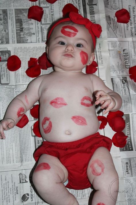 February Baby Pictures Ideas, Valentines Theme Baby Photoshoot, 2 Month Baby Picture Ideas January, Thanksgiving Baby Monthly Pictures, Months Photos Baby Ideas, Valentine's Day Baby Photo Shoot Ideas, 6 Month Old Valentines Baby Pictures, Baby Valentines Photoshoot 4 Months, Newborn Painting Ideas