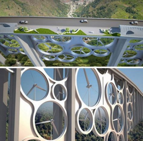 Renewable Energy Design, Steven Holl, Eco Architecture, Solar Wind, Energy Projects, Bridge Design, Energy Technology, Sustainable Energy, Wind Power