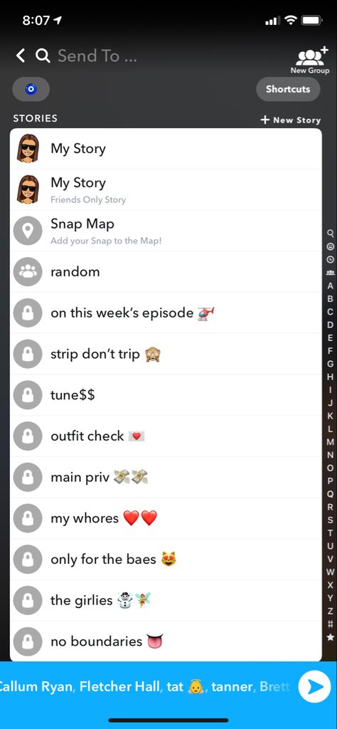 Vsco Names For Accounts, Snapchat Names For Friends List, Snapchat Names List Ideas, Funny Private Story Names Snapchat Ideas, Snap Private Story Names, Snapchat Story Names, Good Snapchat Names, Funny Instagram Names, Snapchat Names List